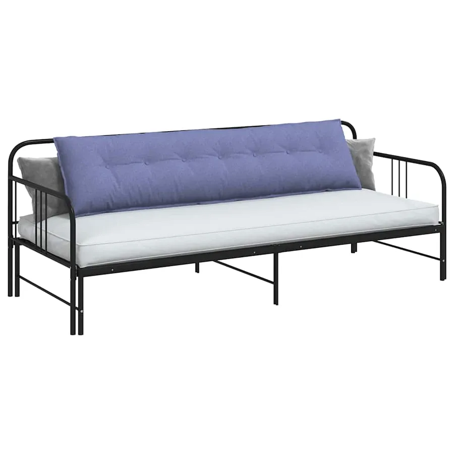 Coussin de Dos Bleu denim 200 x 19 x 50 cm tissu - 3