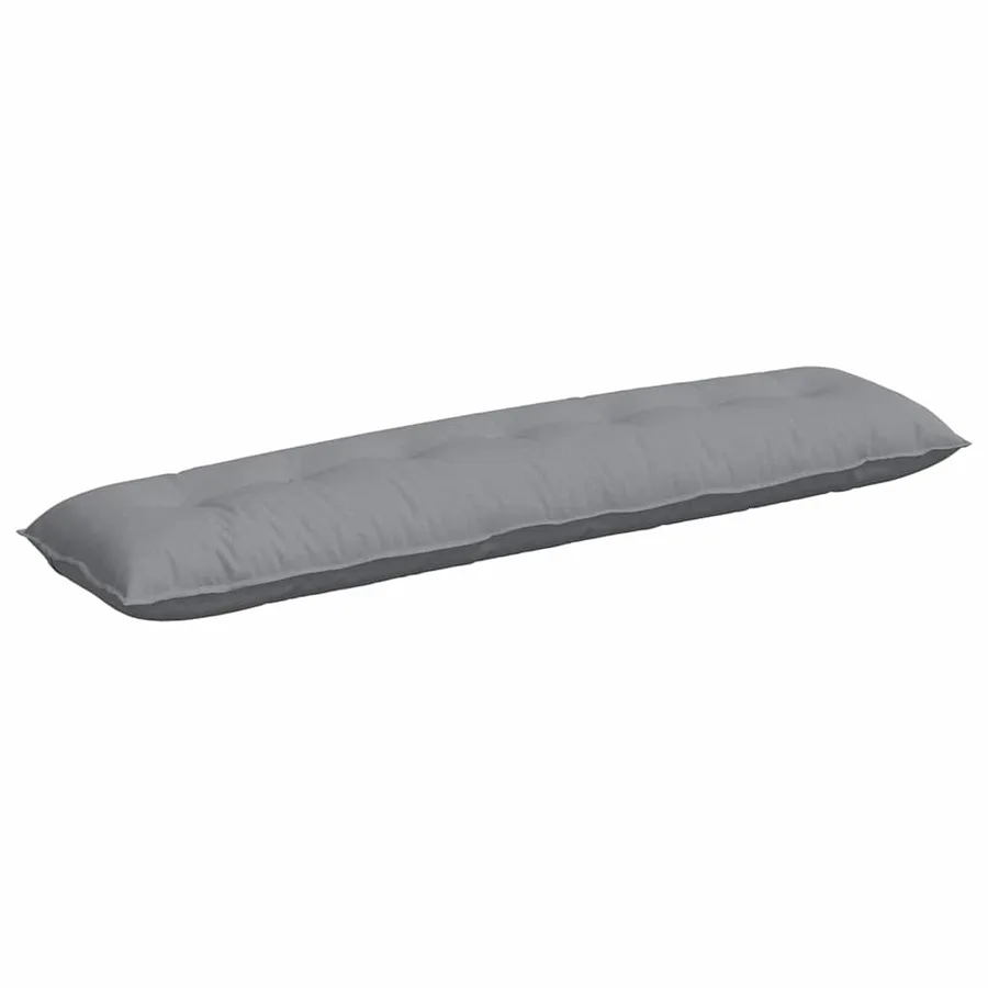 Coussin de Dos Gris clair 200 x 19 x 50 cm tissu - 2