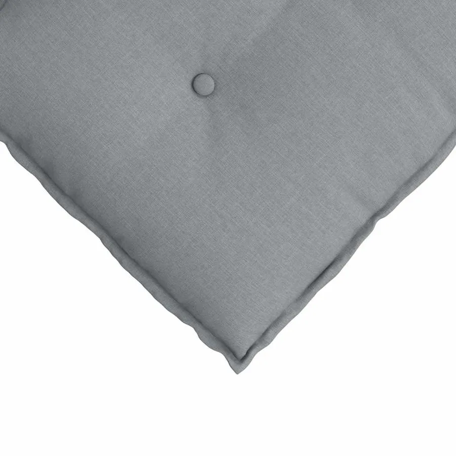 Coussin de Dos Gris clair 200 x 19 x 50 cm tissu - 7