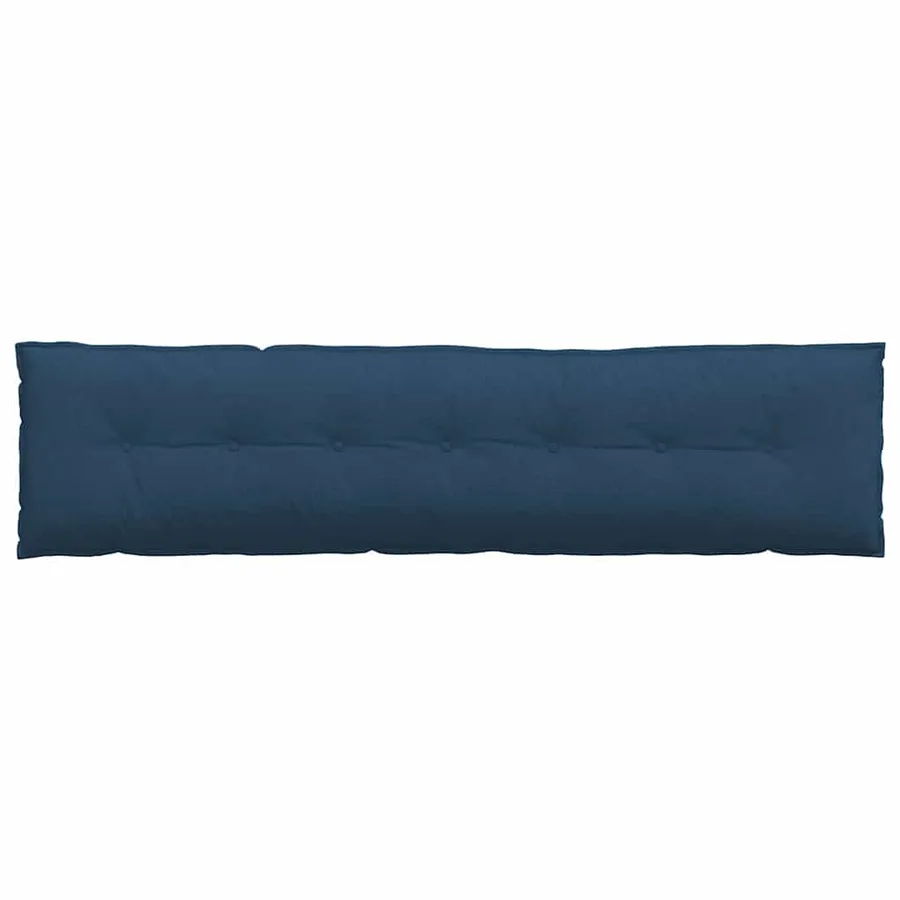 Coussin de Dos Bleu 200 x 19 x 50 cm tissu - 6