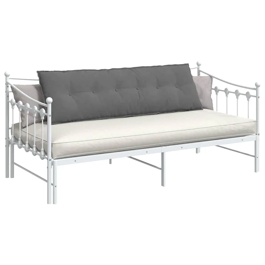 Coussin de Dos Gris foncé 160 x 50 cm Tissu en microfibre - 3