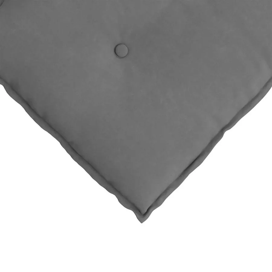 Coussin de Dos Gris foncé 160 x 50 cm Tissu en microfibre - 7