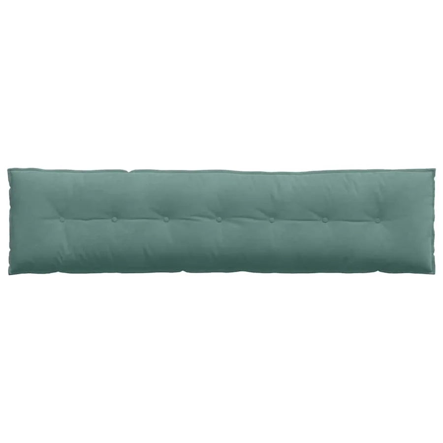 Coussin de Dos Vert Mer 200 x 50 cm Tissu en velours côtelé - 6