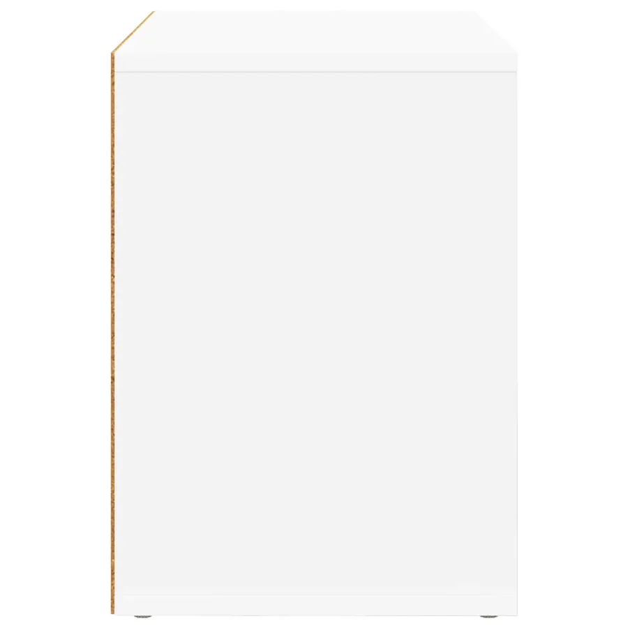 Maison pour chat Blanc 51 x 30 x 42 cm Bois d'ingénierie - 6