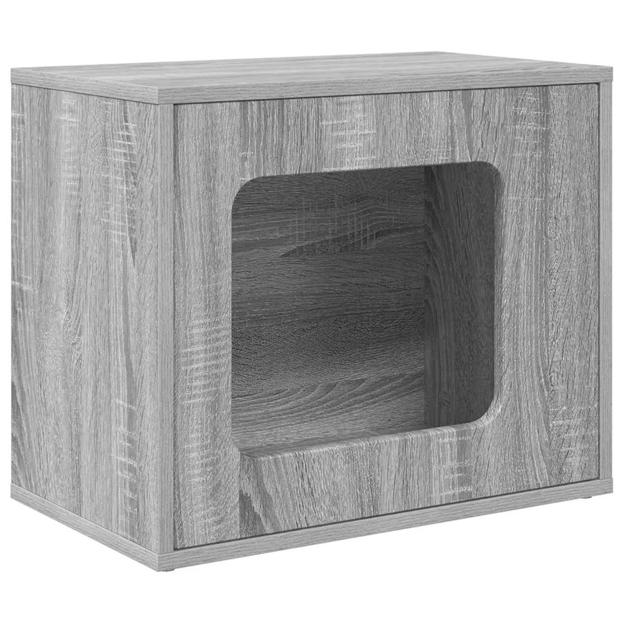 Maison pour chat Gris Sonoma 51 x 30 x 42,5 cm - 2