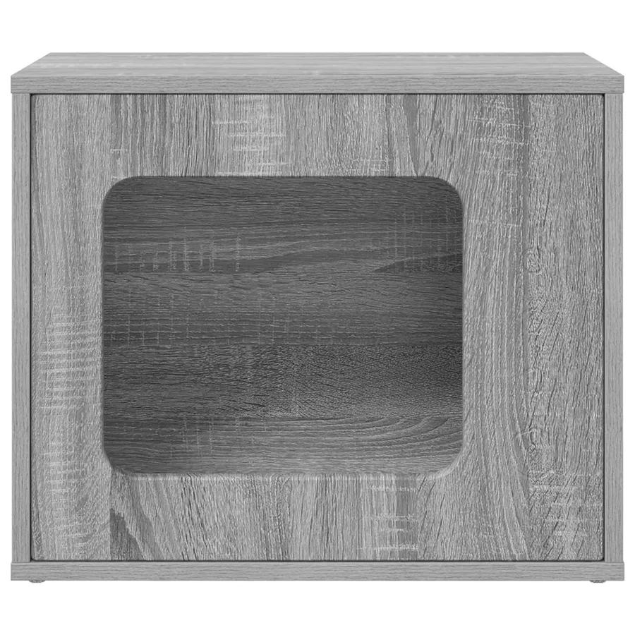 Maison pour chat Gris Sonoma 51 x 30 x 42,5 cm - 5