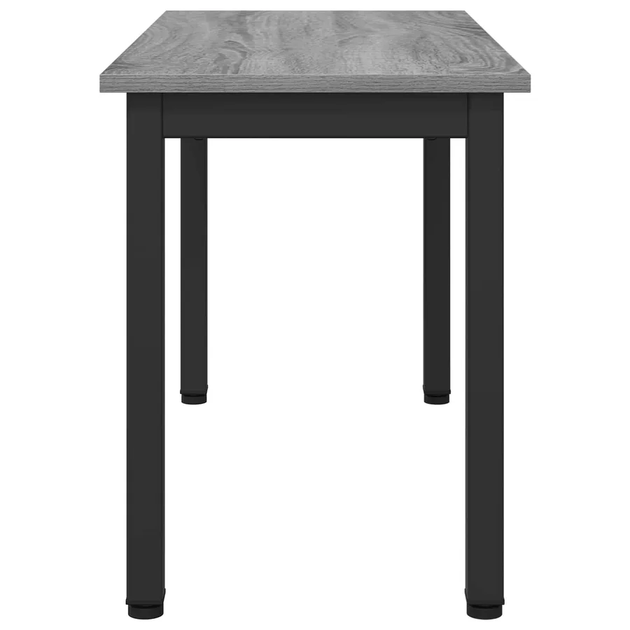 banc Gris Sonoma 80 x 35 x 45 cm Bois d'ingénierie - 6