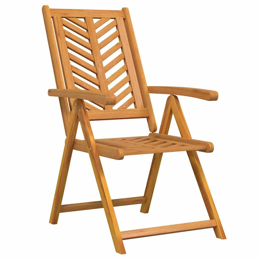 Ensemble de salle à manger pour jardin 3 pc Marron - 5
