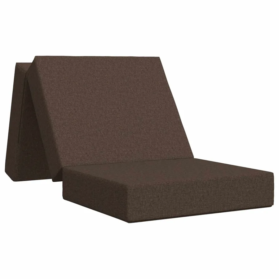 Canapé-lit pliable 75 x 63 x 45 cm Taupe - 2