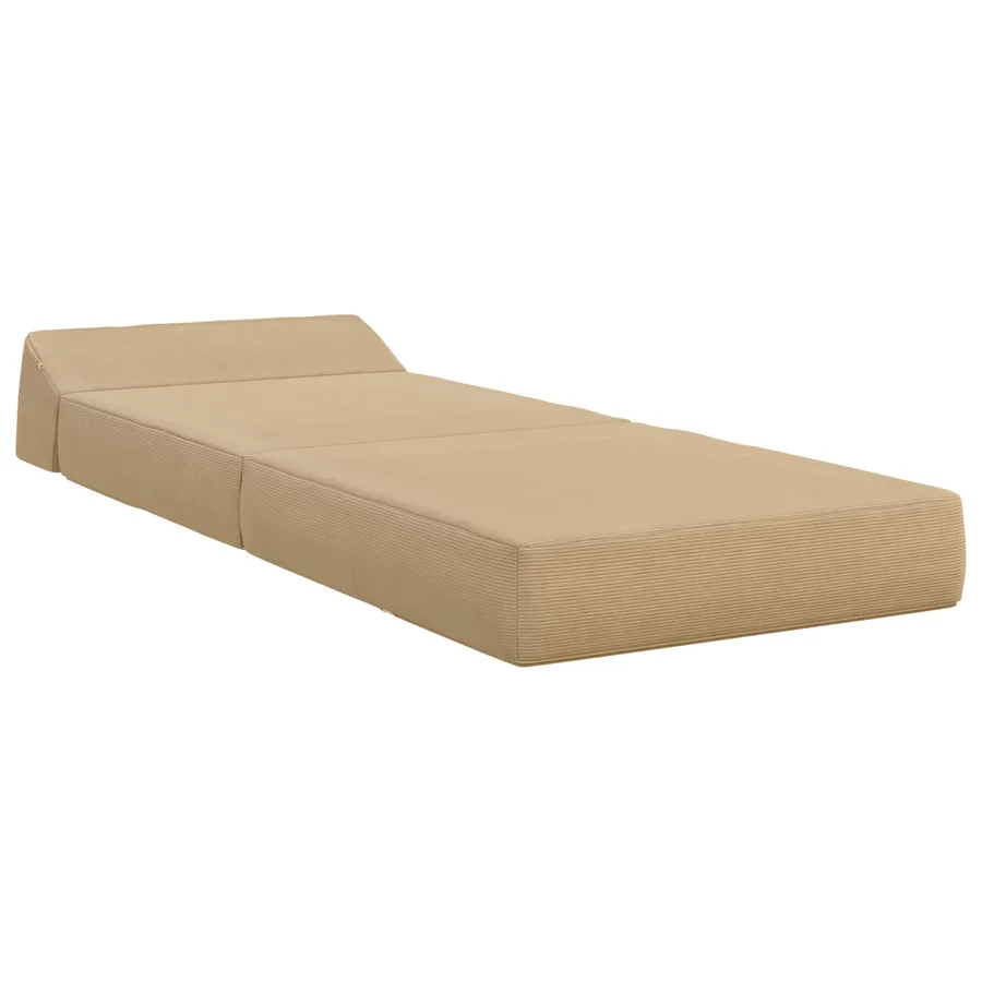 Canapé-lit pliable Vert Gris 60 x 70 x 41 cm Tissu - 3