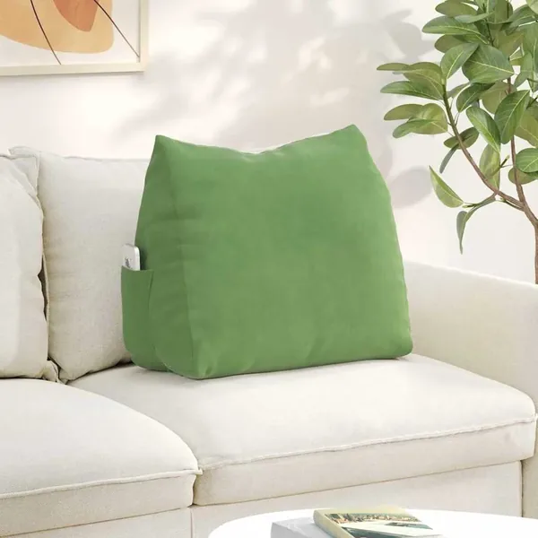 Coussin de Dos Vert clair 60 x 20 x 50 cm
