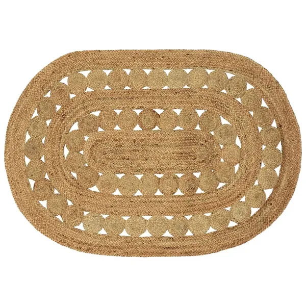 Tapis de surface Naturel 100 x 152 cm Jute