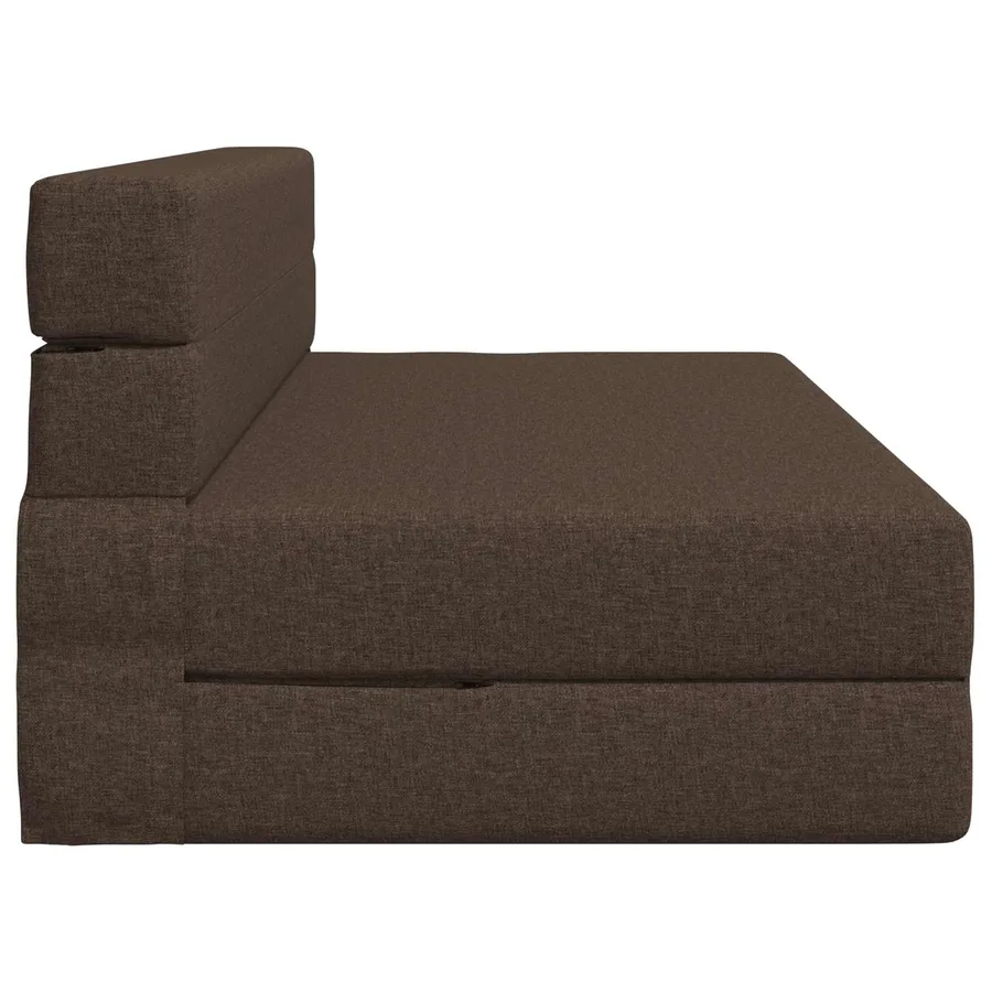 Canapé-lit pliable Taupe 152 x 86,5 x 60 cm Tissu - 4
