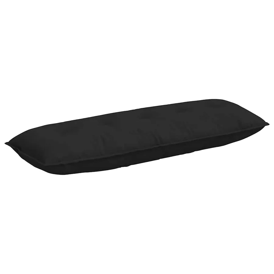 Coussin de Dos Noir 140 x 50 cm Tissu en microfibre - 2