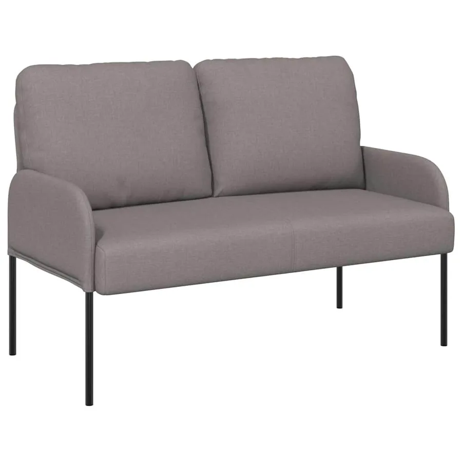 Canapés avec coussin 110cm Taupe Contreplaqué - 2