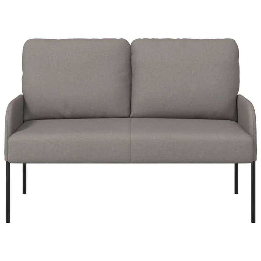 Canapés avec coussin 110cm Taupe Contreplaqué - 4