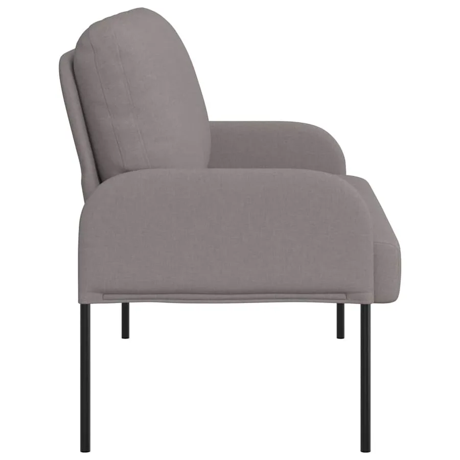 Canapés avec coussin 110cm Taupe Contreplaqué - 5
