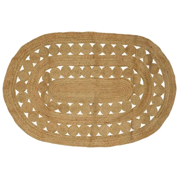 Tapis de surface Naturel 152 x 245 cm Jute