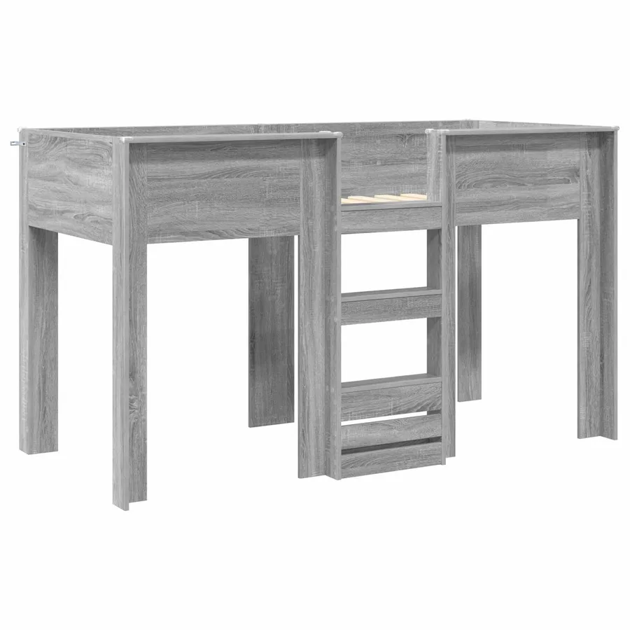 Lit Superposé pour Enfants Gris Sonoma 75 x 190 cm - 4