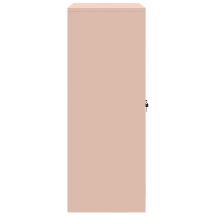 Armoire de rangement Rose 80 x 40 x 105 cm Acier - 7