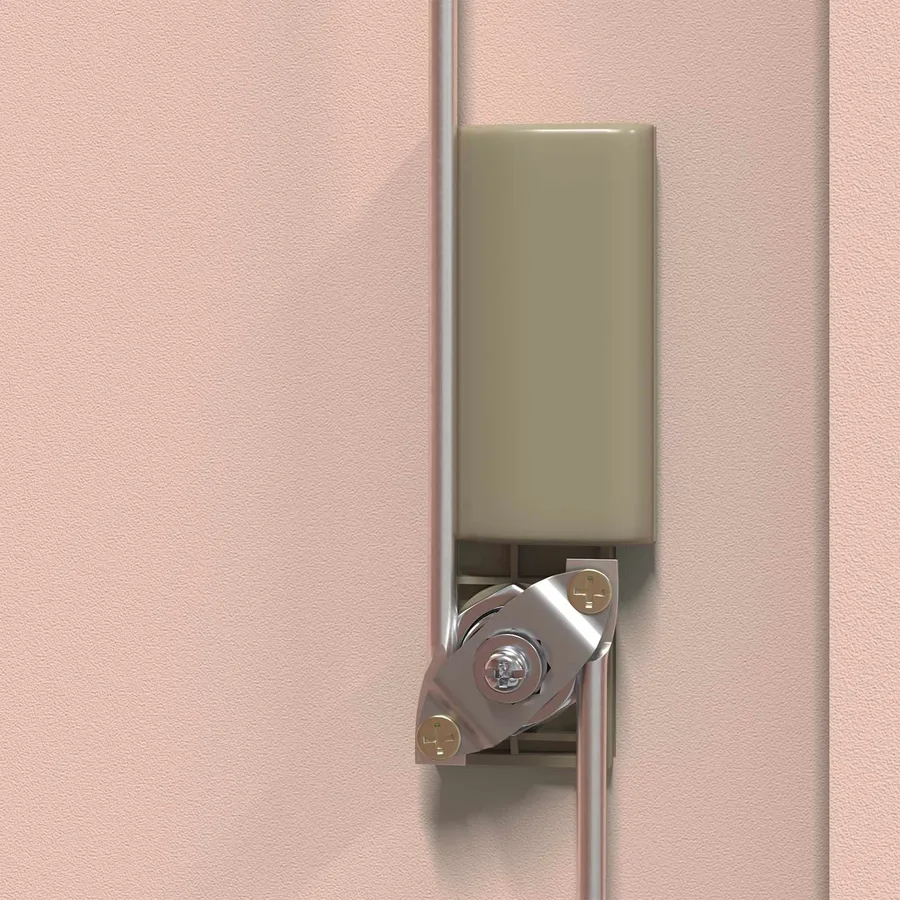 Armoire de rangement Rose 80 x 40 x 105 cm Acier - 8