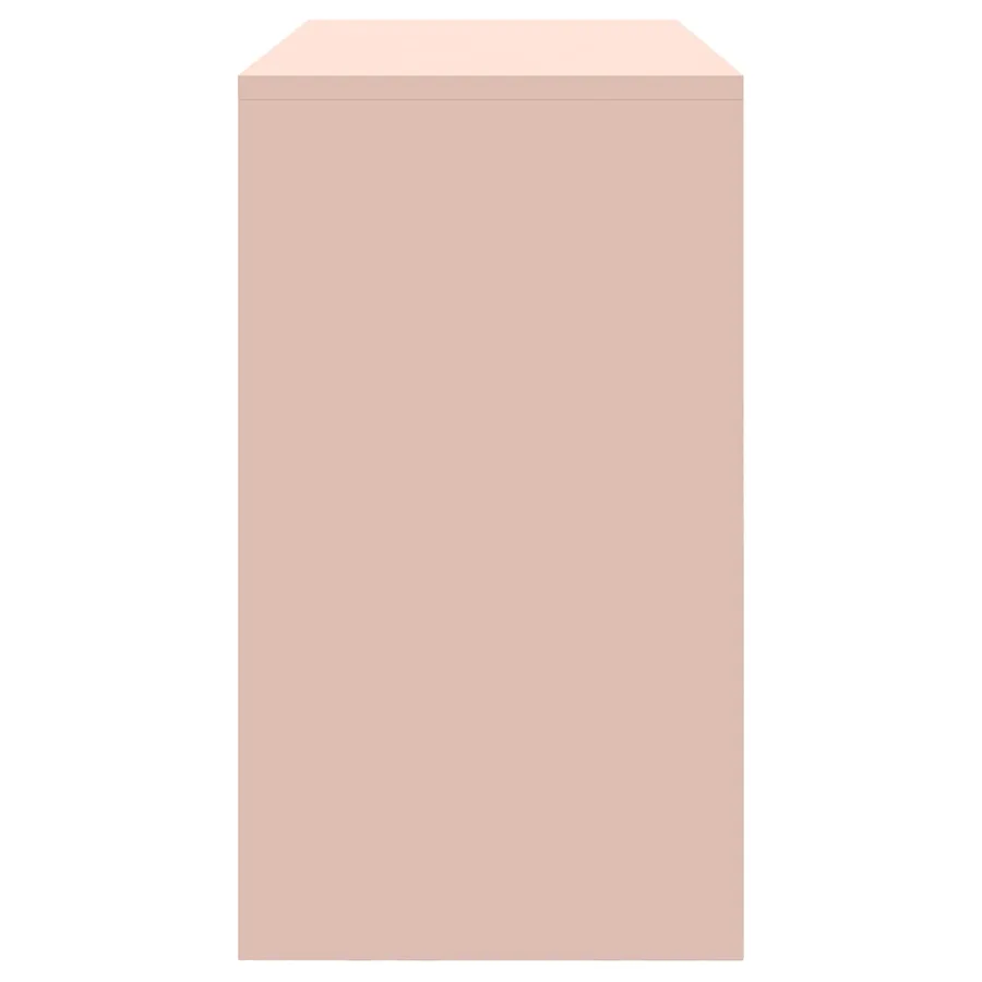 Armoire de rangement Rose 90 x 40 x 70 cm Acier - 7