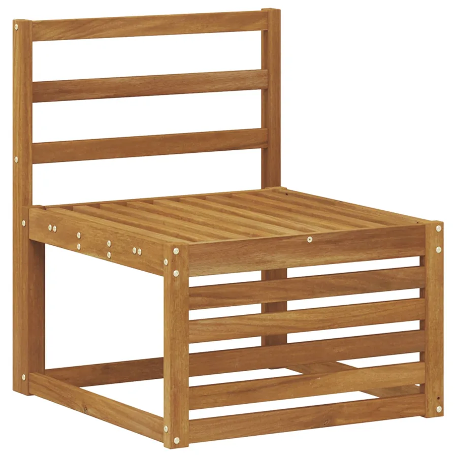 Ensemble de canapés d'extérieur 8 pcs Naturel - 4