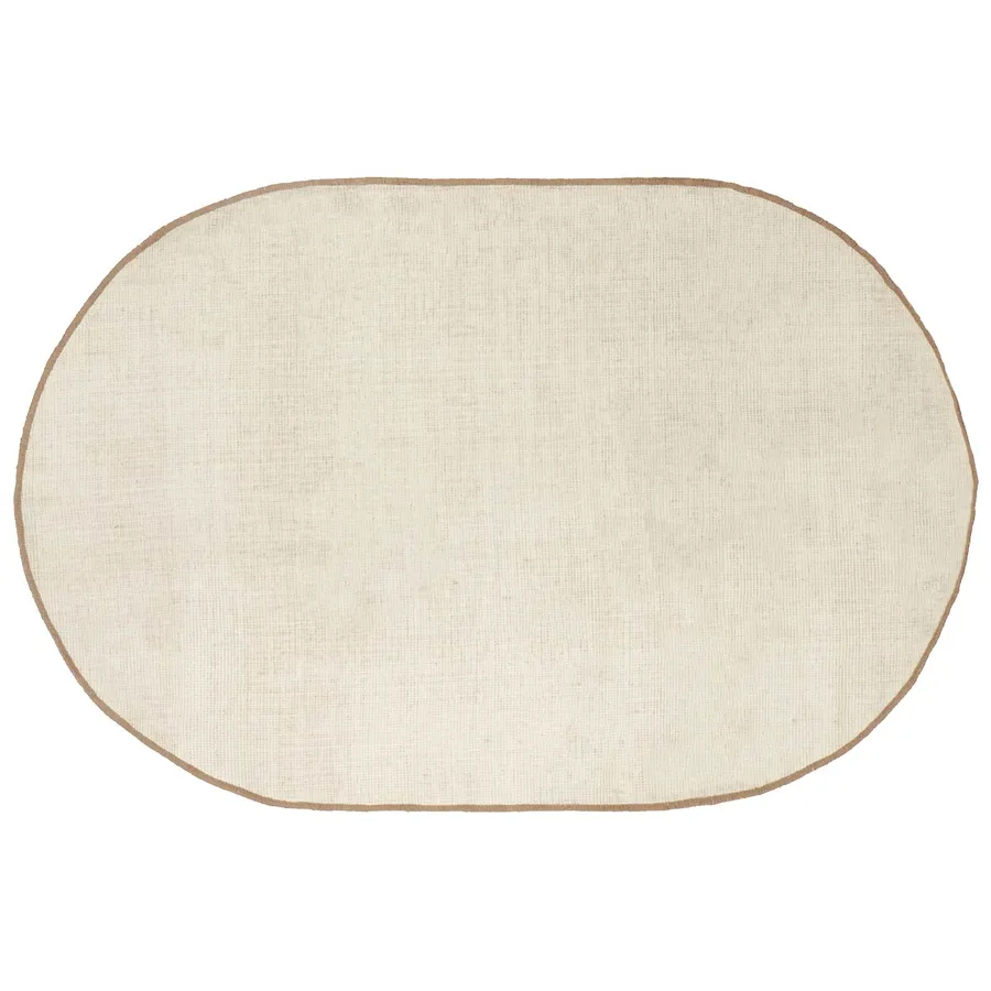 Tapis de surface Naturel 100 x 152 cm Jute - 2