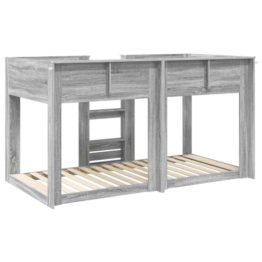 Lit Superposé pour Enfants Gris Sonoma 100 x 200 cm - 7