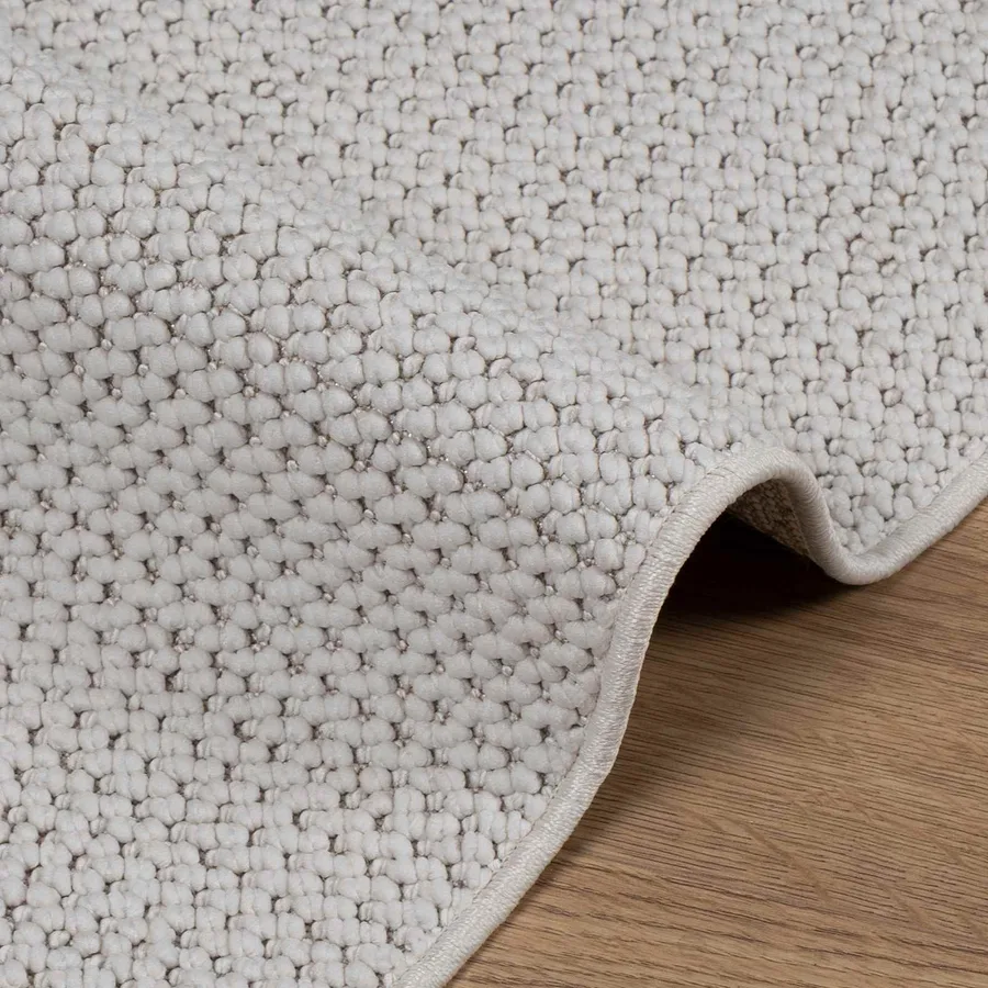 Tapis de surface Rectangulaire LUGO Crème 200 x 80 cm Polyester - 5