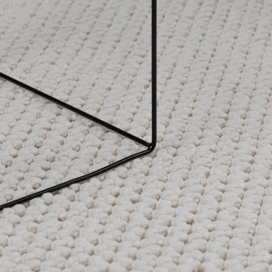Tapis de surface Rectangulaire LUGO Crème 200 x 80 cm Polyester - 6
