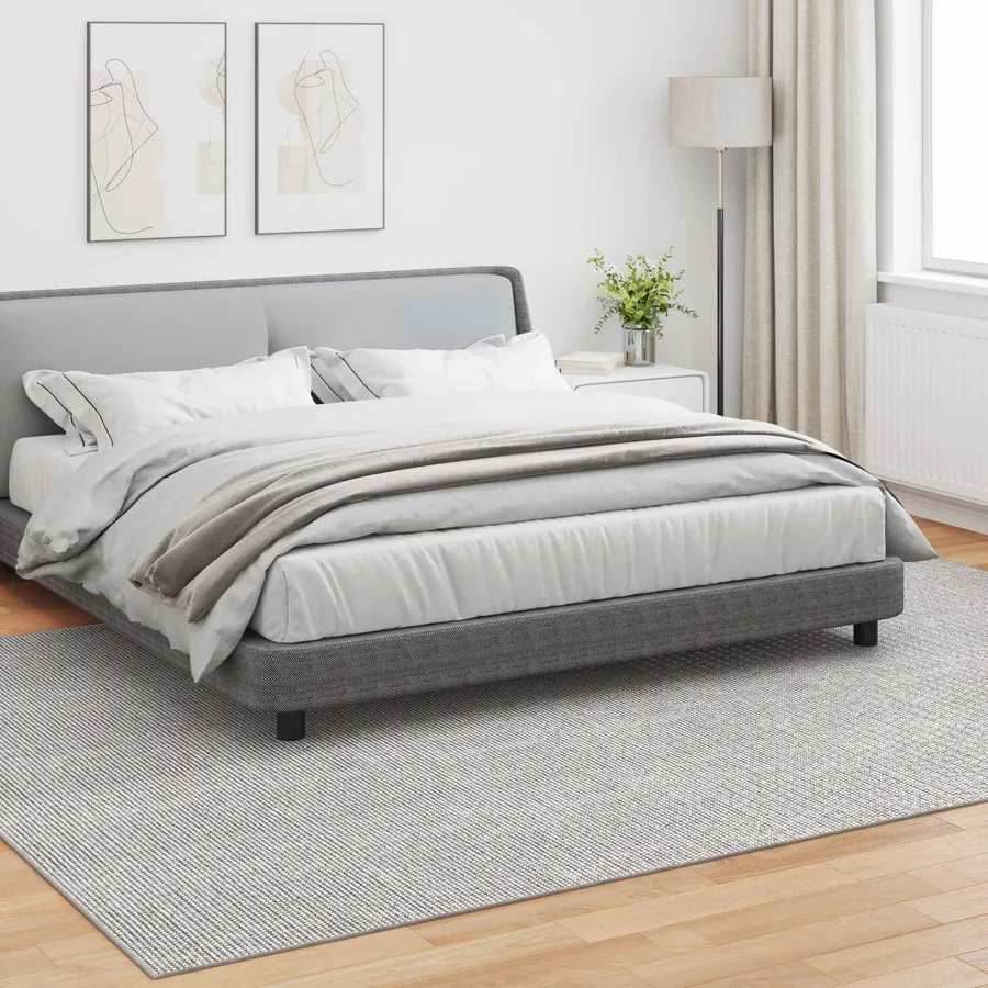 Tapis de surface LUGO Crème et gris 280 x 200 cm Polyester - 3