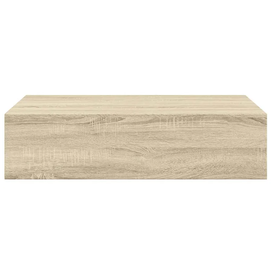 Wall drawer shelf oak 40x23.5x10 cm MDF - 6