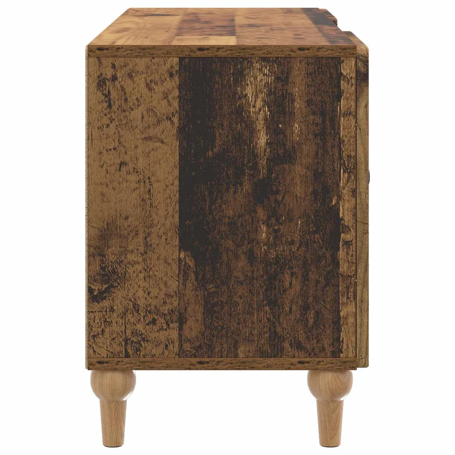 Meuble TV Bois ancien 102 x 34,5 x 50 cm Bois d'ingénierie - 7