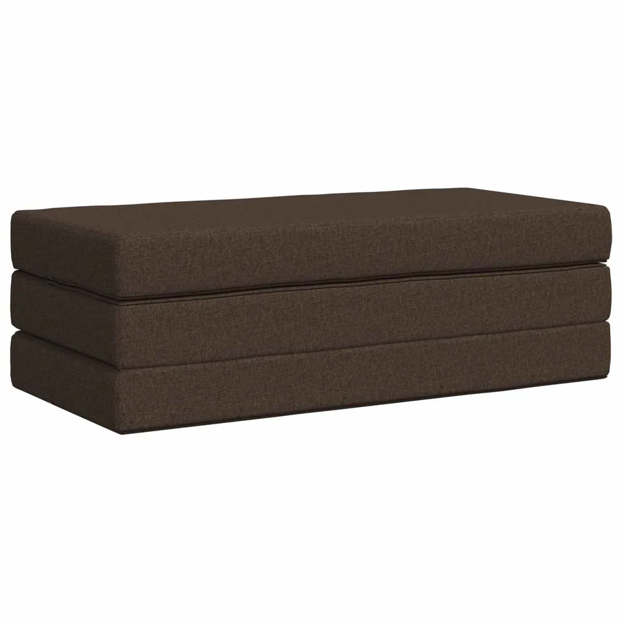 Canapé-lit pliable 120 x 67 x 45 cm Taupe - 3