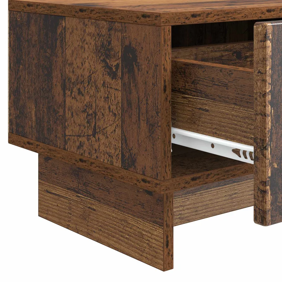 Meuble TV Bois ancien 147 x 34,5 x 30 cm Bois d'ingénierie - 9