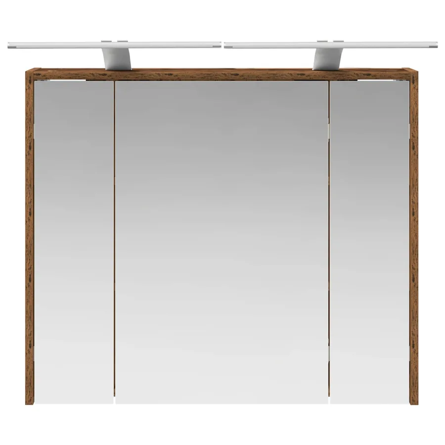 Armoire Miroir de Salle de Bain Bois ancien 73,5 x 16 x 62,5 cm - 6