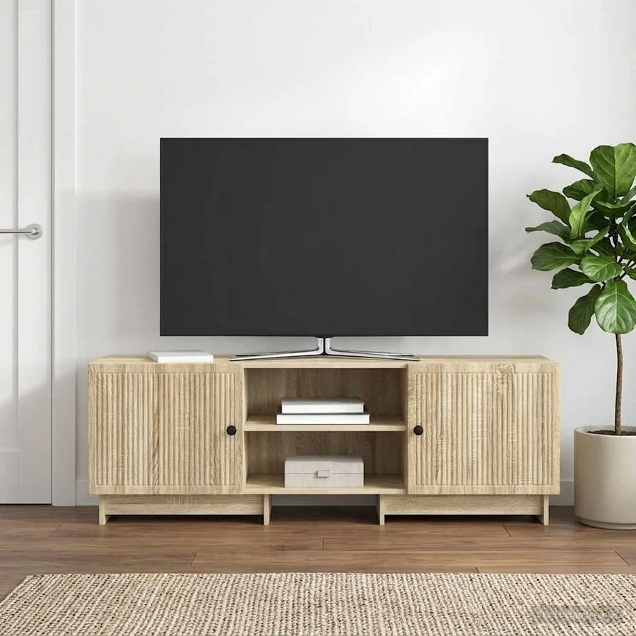 Meuble TV Chêne Sonoma 150 x 31 x 50 cm Bois d’ingénierie