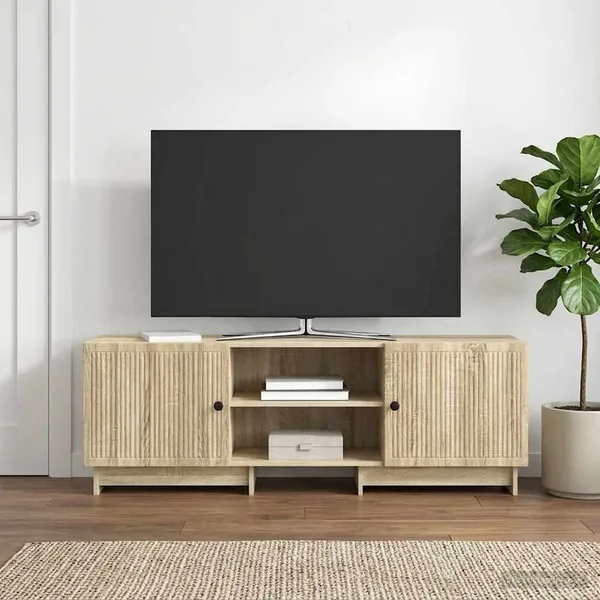 Meuble TV Chêne Sonoma 150 x 31 x 50 cm Bois d’ingénierie