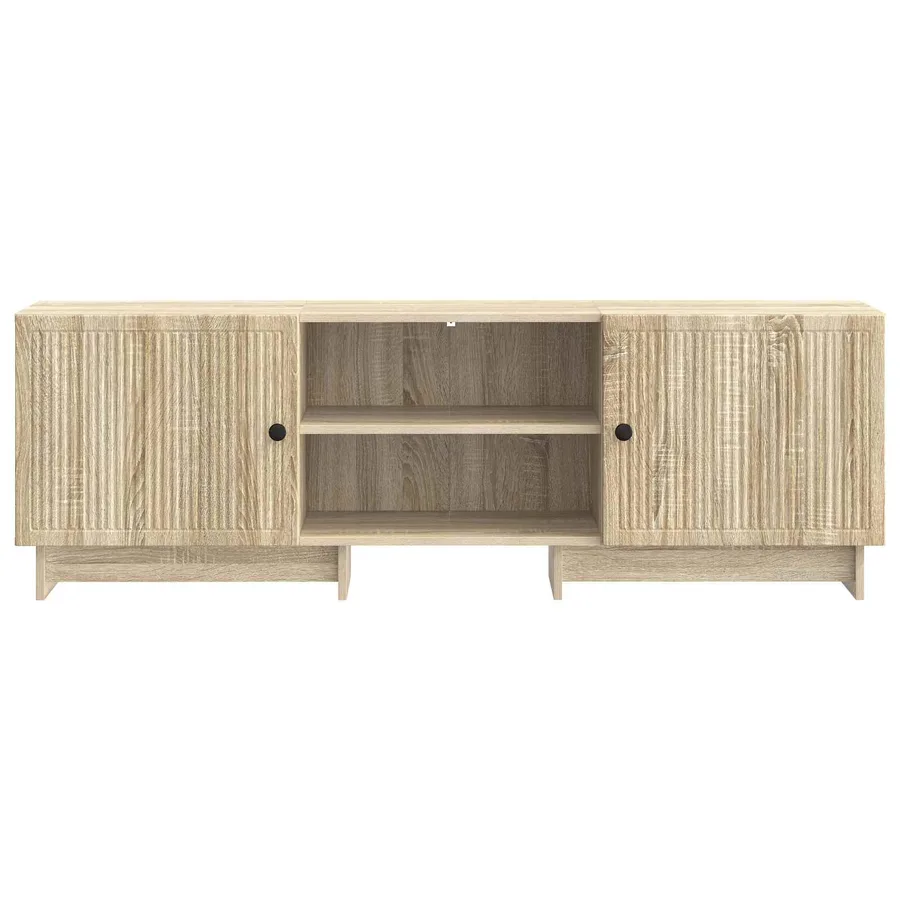 Meuble TV Chêne Sonoma 150 x 31 x 50 cm Bois d’ingénierie - 6