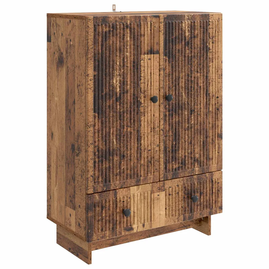 Buffet Bois ancien 66 x 34,5 x 95 cm Bois d’ingénierie - 2