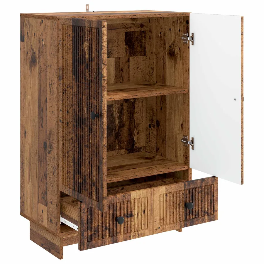 Buffet Bois ancien 66 x 34,5 x 95 cm Bois d’ingénierie - 5