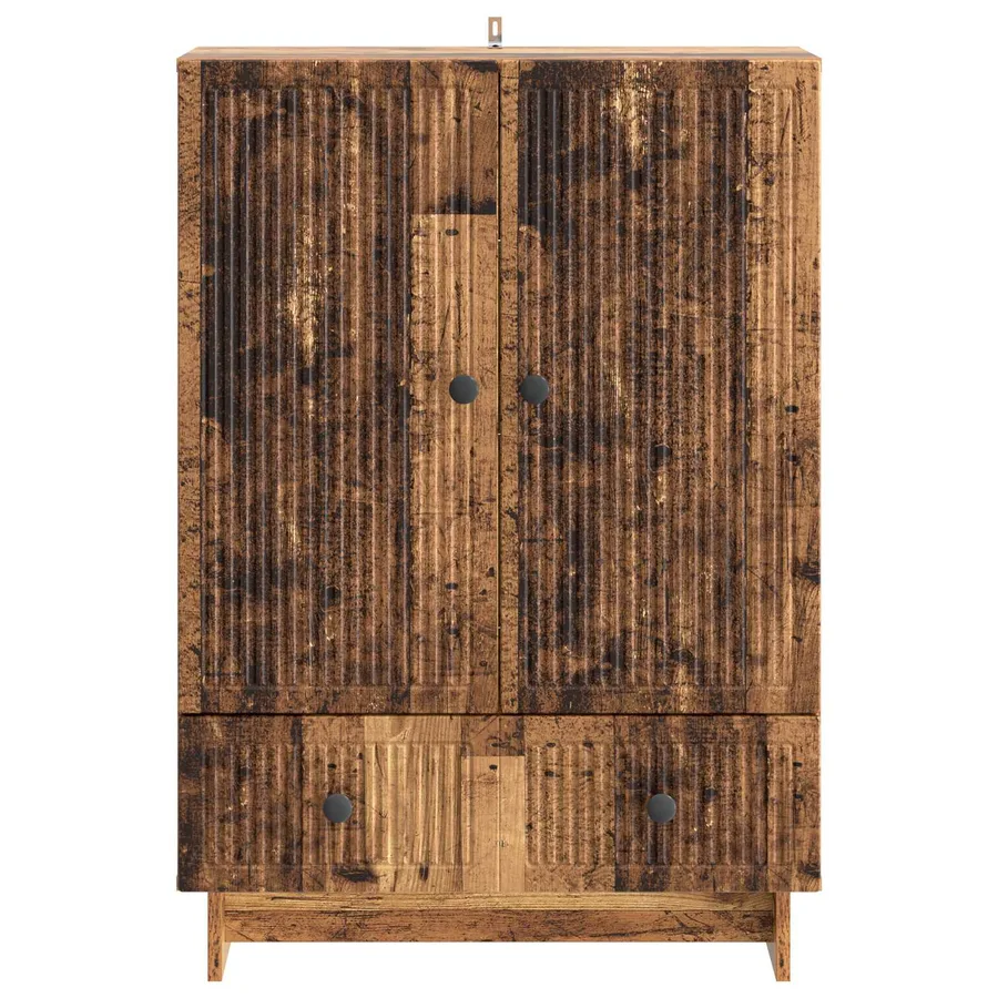 Buffet Bois ancien 66 x 34,5 x 95 cm Bois d’ingénierie - 6