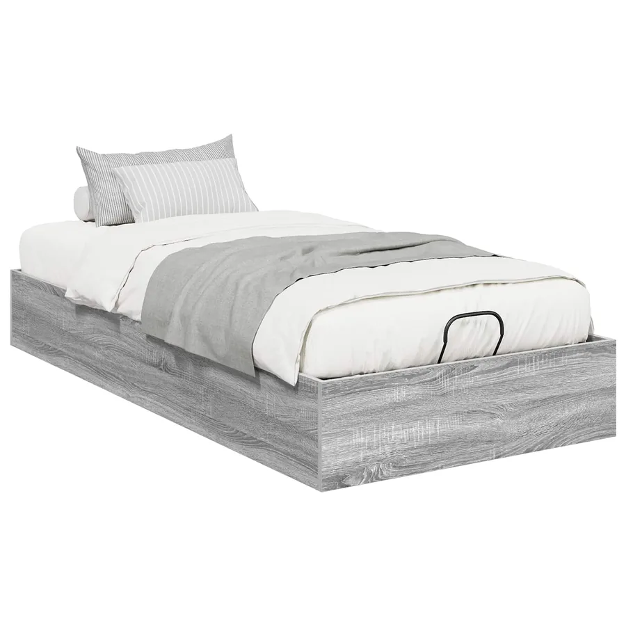 Cadre de lit ottoman avec stockage Gris Sonoma 193 x 90 x 25 cm - 3