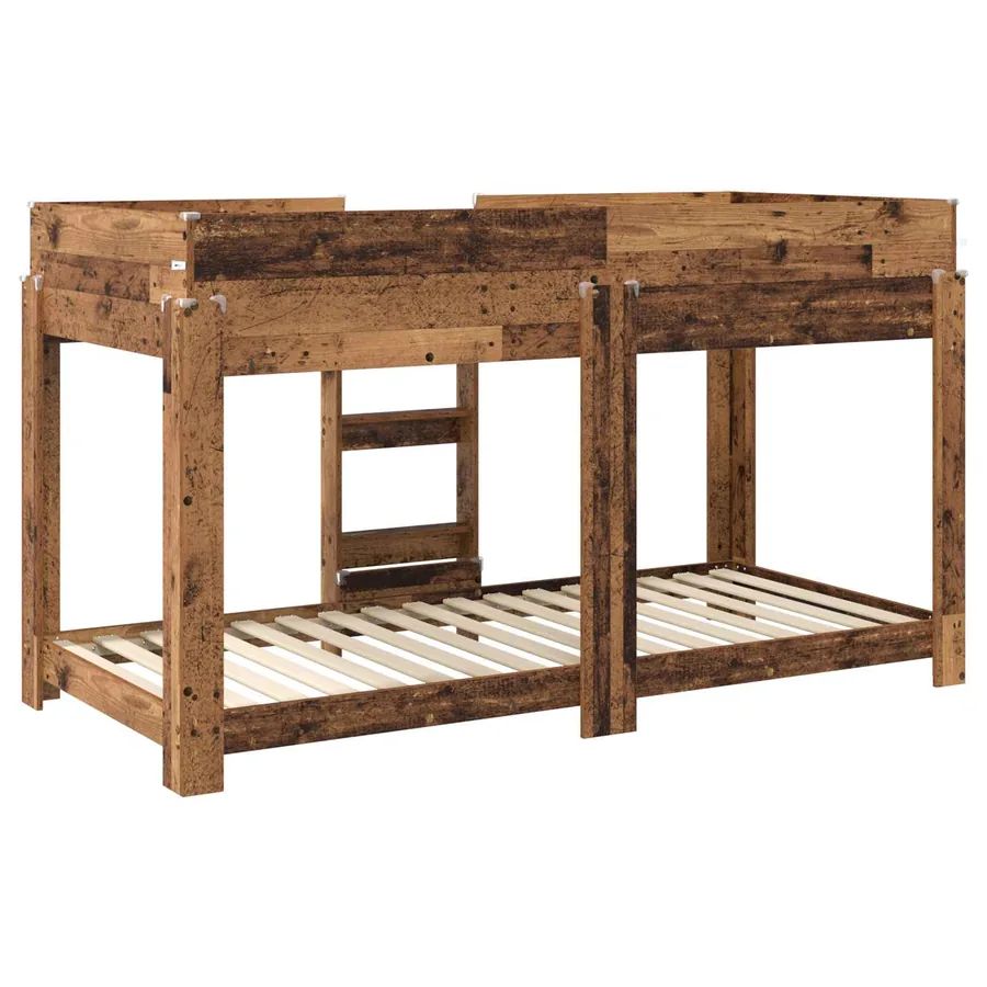 Lit Superposé pour Enfants Bois ancien 90 x 200 cm - 7