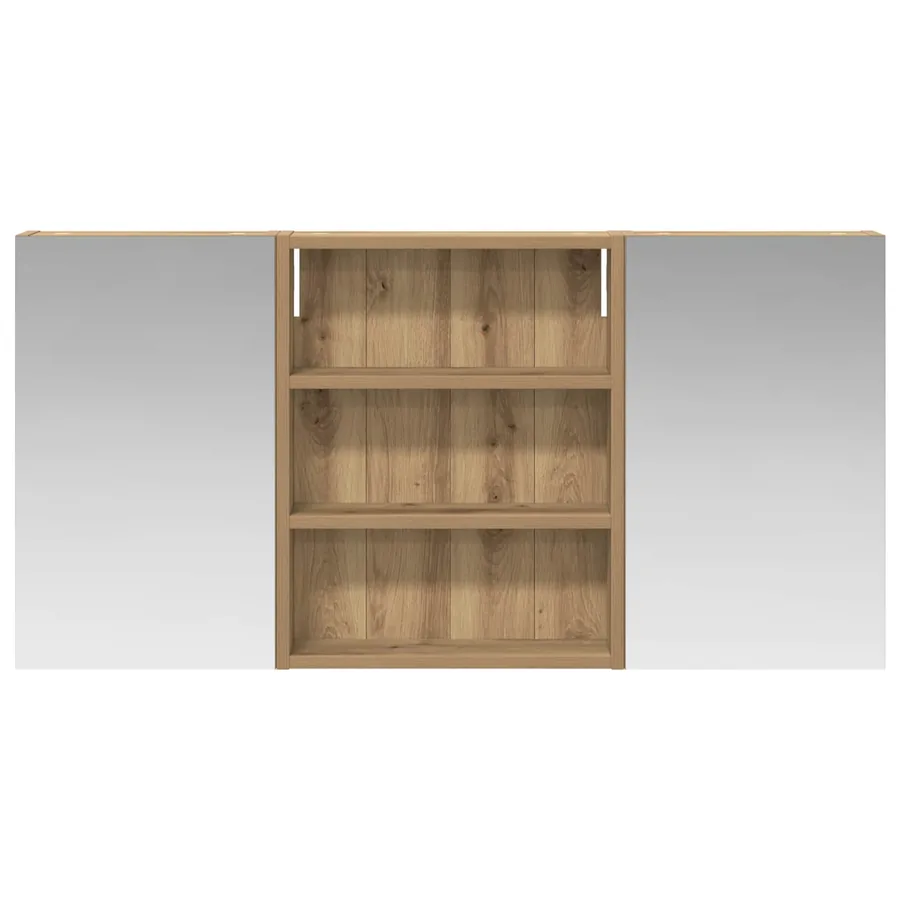Ensemble de Meubles de Salle de Bain 3 pc 100 x 10,5 x 50 cm - 6