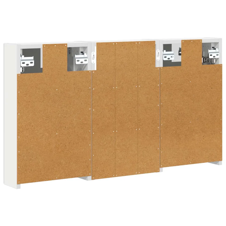 Ensemble de Meubles de Salle de Bain 3 pcs 90 x 10,5 x 50 cm - 9