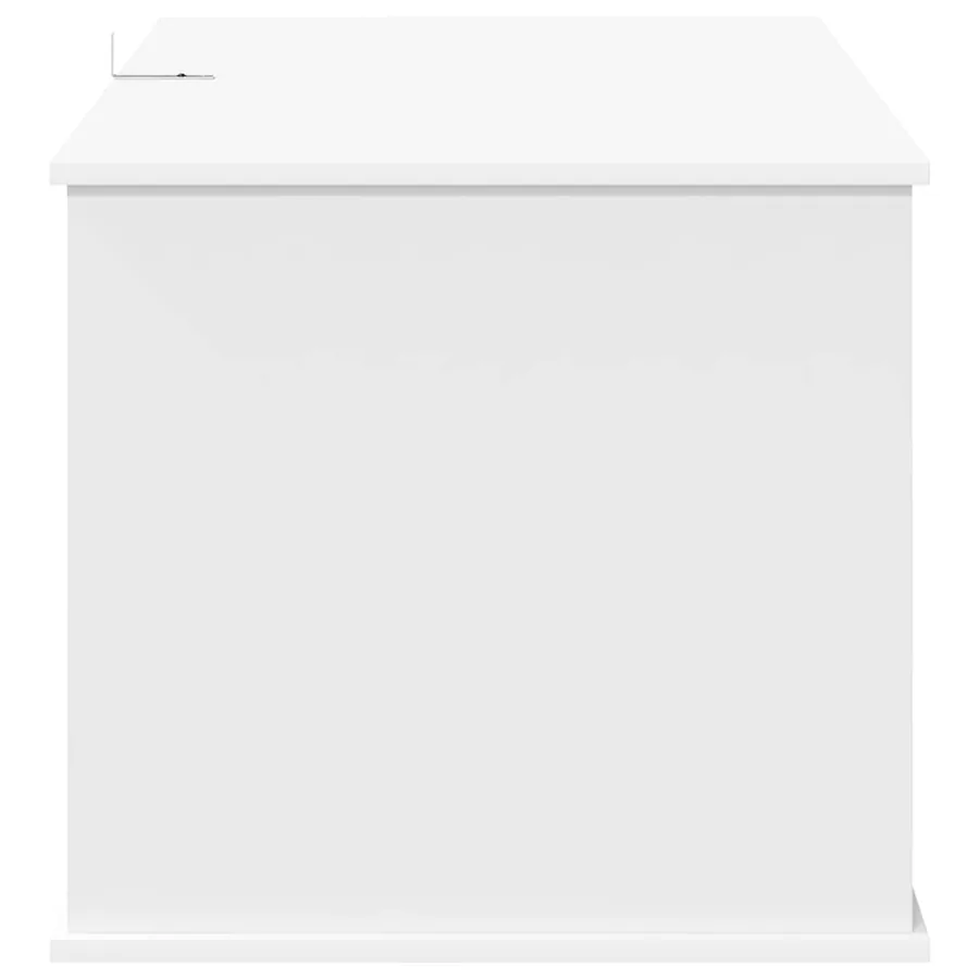 Maison pour chat Blanc 85 x 55 x 50 cm Bois d'ingénierie - 7