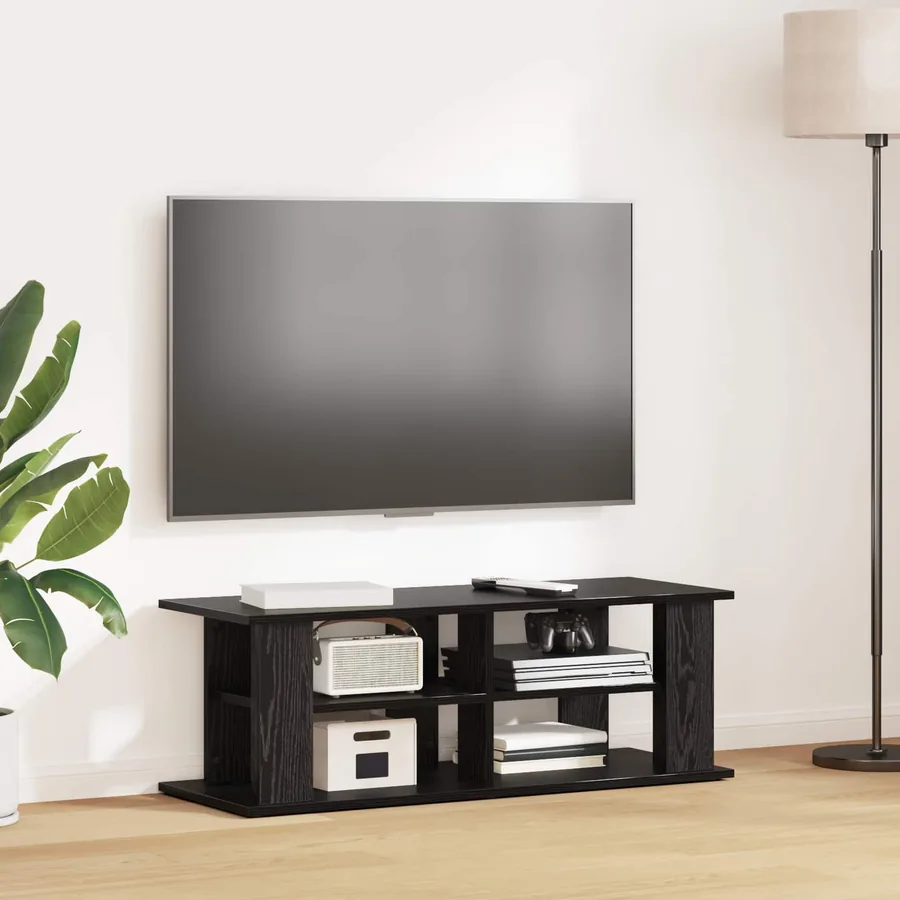 Support de télévision Chêne noir 96 x 35 x 33,5 cm