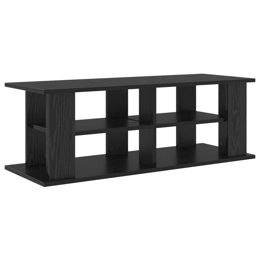 Support de télévision Chêne noir 96 x 35 x 33,5 cm - 2
